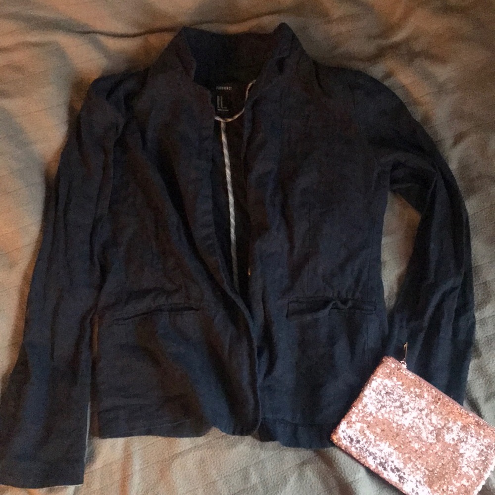 Blue classy jacket